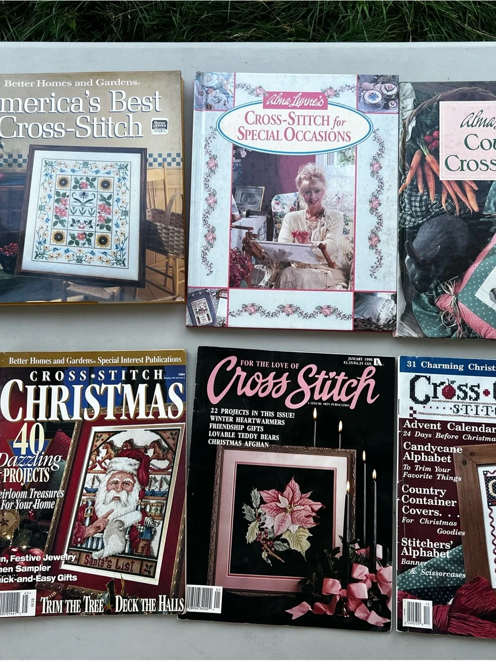 Cross-Stitch bundle 3 books 3 magazines